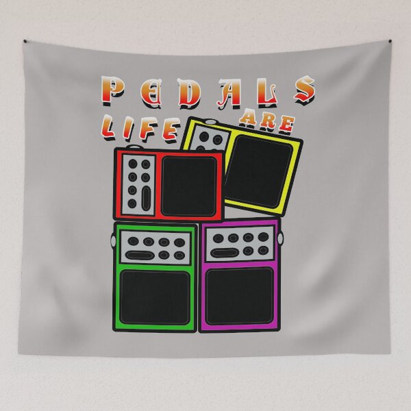 Item preview, Pedals Are Life-guitar effects designed and sold by TheMagicKrew.