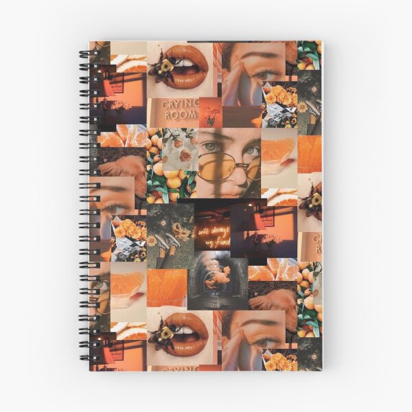 Item preview, Aesthetic Orange Collage designed and sold by Julitortellini.