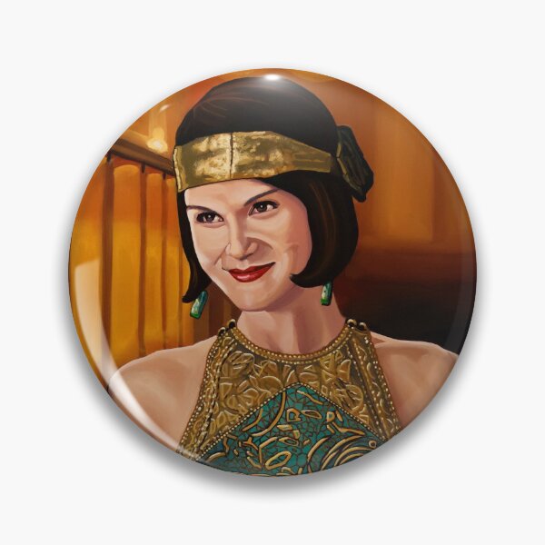 Item preview, Downton Abbey Painting 2 Michelle Dockery as Lady Mary designed and sold by PaulMeijering.