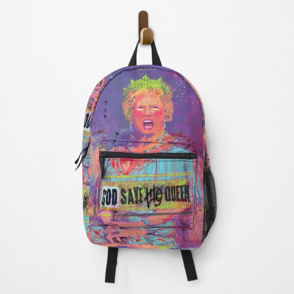 Item preview, Angry Trump God Save The Queen designed and sold by Anonymousbtb.