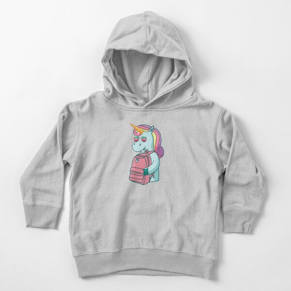 Item preview, Unicorn with backpack university school designed and sold by Dsigns.