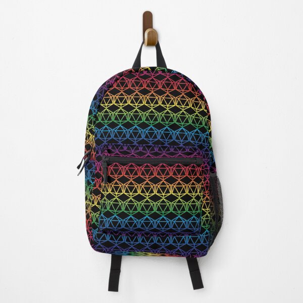 Item preview, Rainbow D20 1 - Black designed and sold by NemJames.