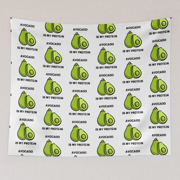 Item preview, Avocado Is My Protein Collection designed and sold by Nevine Williamson.