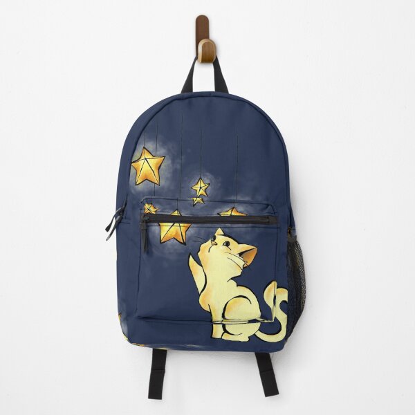 Item preview, Whimsical Kitten and Stars designed and sold by SuspendedDreams.