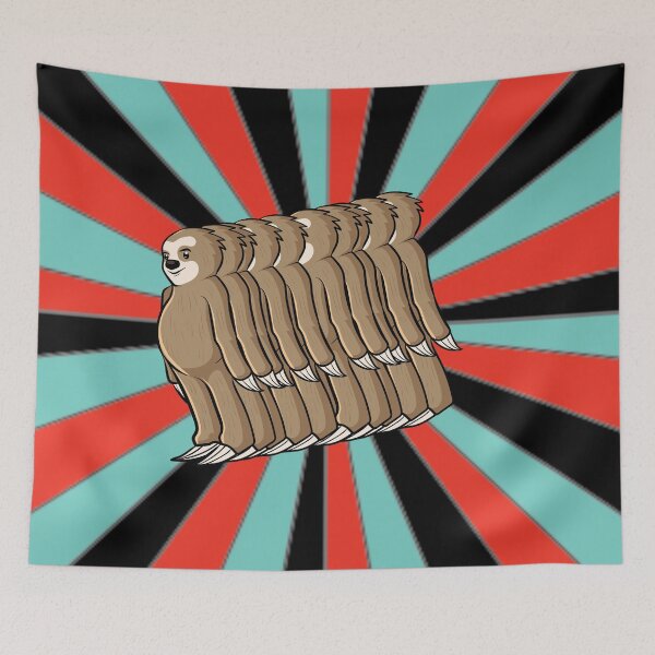 Item preview, Retro Sloth designed and sold by Bliss Find And Design.