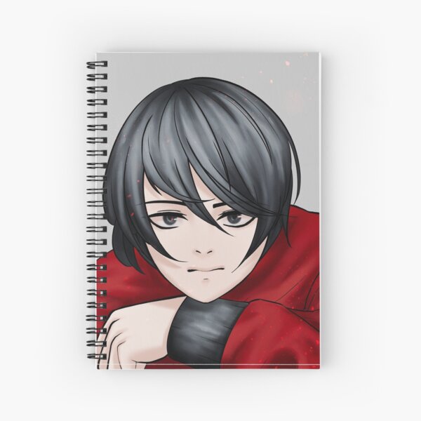 Anime - Mizuko - Spiral notebook – Art by Isabella