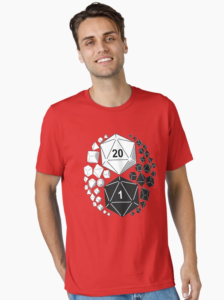 Thumbnail 1 of 7, Essential T-Shirt, Gaming Yin Yang designed and sold by BillCournoyer.