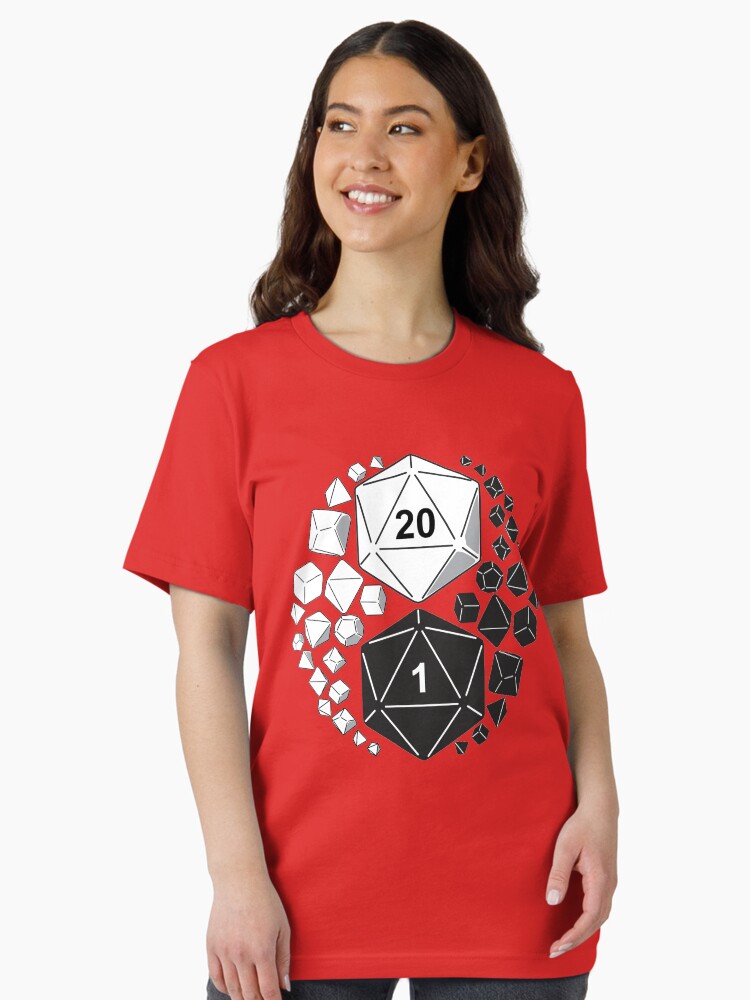 Thumbnail 2 of 7, Essential T-Shirt, Gaming Yin Yang designed and sold by BillCournoyer.