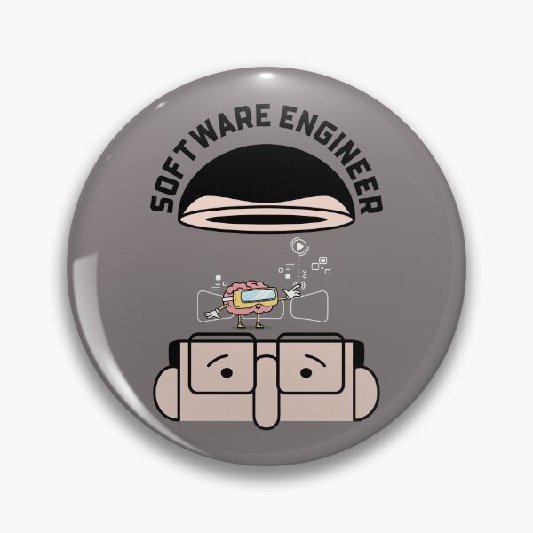 Item preview, Funny brain software engineer - Cool and funny gift for software engineer, web developer, programmer and computer engineer. Gift for engineer day designed and sold by TamGustam.