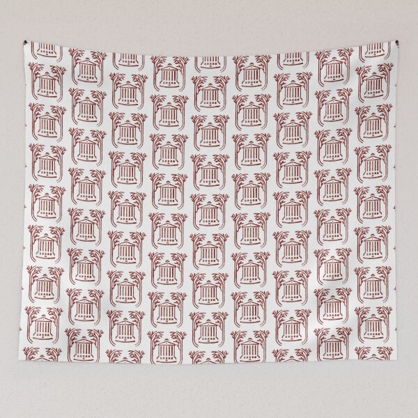 Item preview, College of Charleston Watercolor Red Emblem  designed and sold by Delaneymaybe.