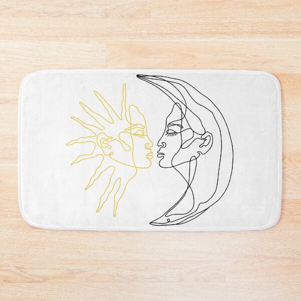 Item preview, Sun and moon faces designed and sold by Sophie0854.