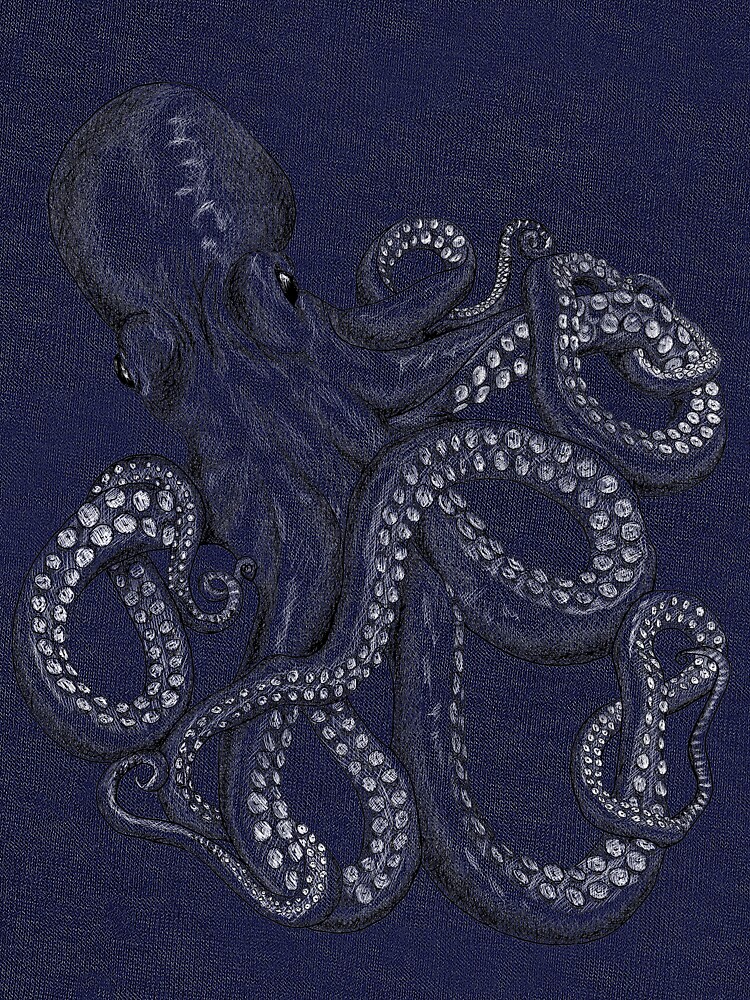 Realistic Octopus - Two Tone by SuspendedDreams