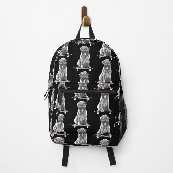 Item preview, French bulldog on skateboard pug designed and sold by Dsigns.