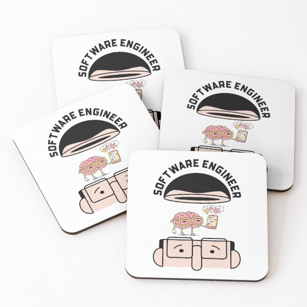 Item preview, Funny brain software engineer - Funny gift for software engineer, web developer, programmer and computer engineer designed and sold by TamGustam.