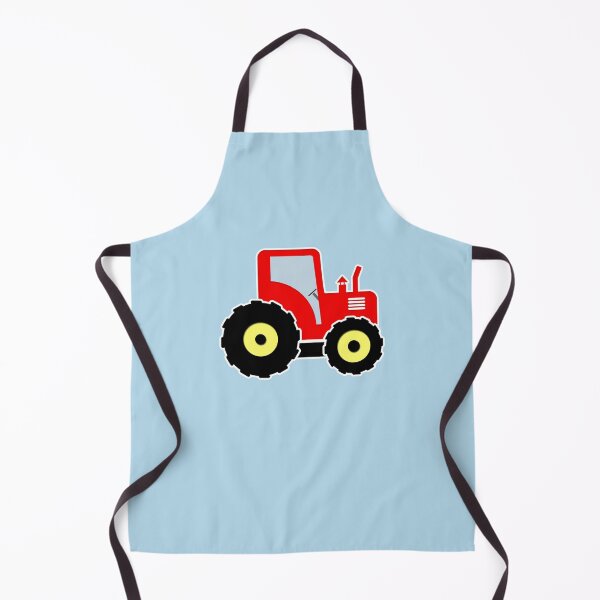 Item preview, Red toy tractor designed and sold by Gaspar Avila.