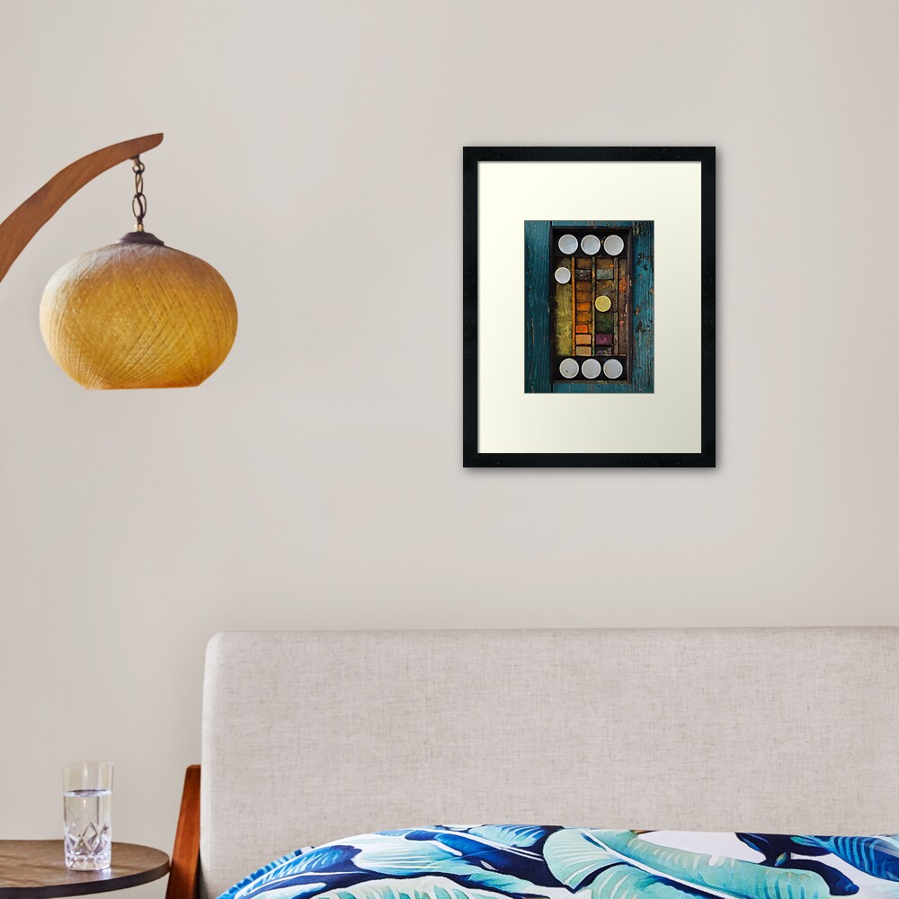 Item preview, Framed Art Print designed and sold by QandQs.