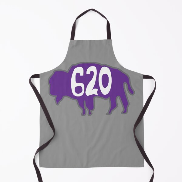 Item preview, Hand Drawn Kansas Buffalo 620 Purple Gray White designed and sold by itsrturn.