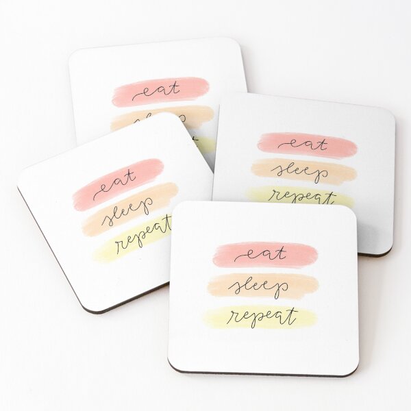 Item preview, Eat Sleep Repeat designed and sold by AmandazDesigns.
