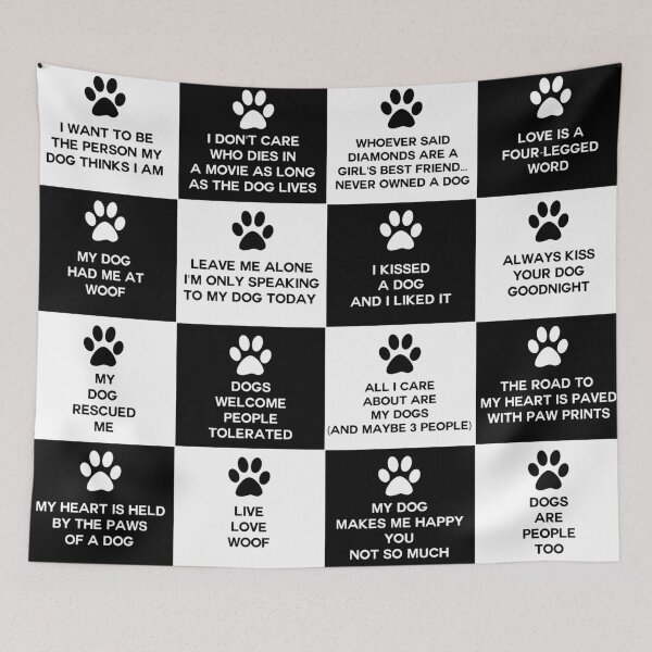 Item preview, Dog Lovers Slogans and Sayings designed and sold by ironydesigns.