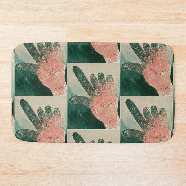 Item preview, Dos por favor - salmon pink on green designed and sold by Jennifer Mosher.