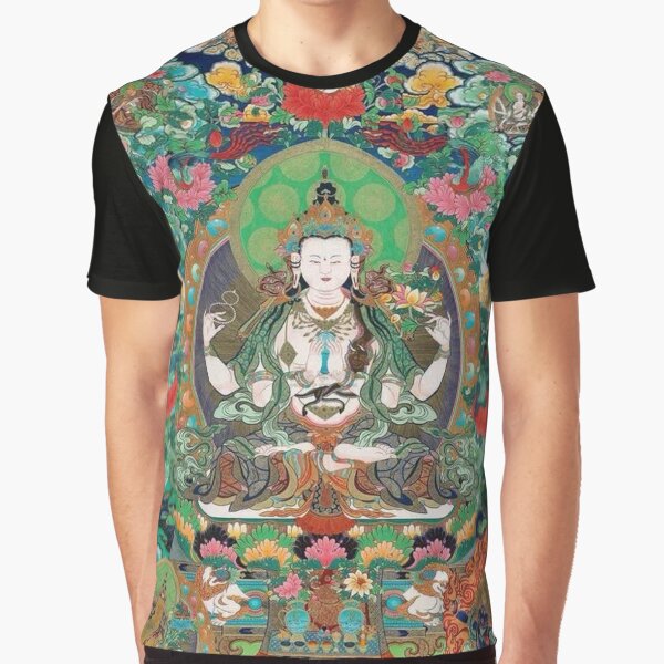 Item preview, Buddhist Thangka Art - 03 designed and sold by TantricBuddha.