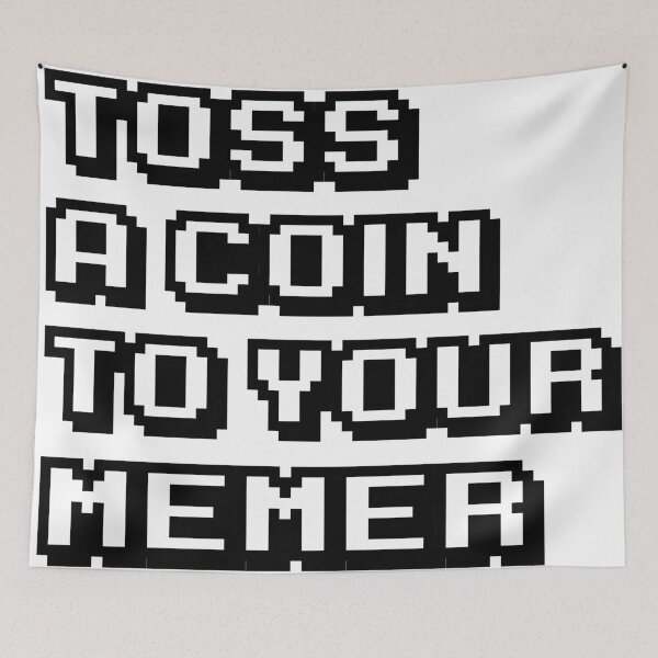 Item preview, Toss a coin to your memer pixel designed and sold by ChonccyBoi.