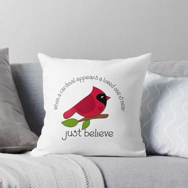 Item preview, Red Cardinal Inspirational Message, Believe designed and sold by byink.