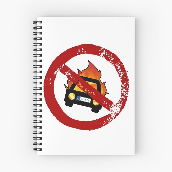 Item preview, Burning Cars and Prison Bars designed and sold by BPEARMY.