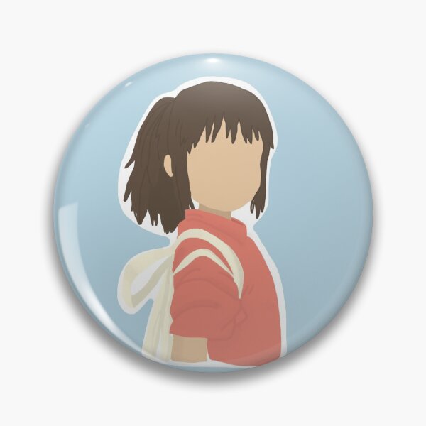 Chihiro simple drawing Pin