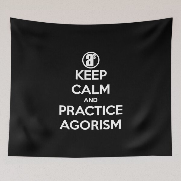 Item preview, Keep Calm and Practice Agorism designed and sold by joshuanaaa.