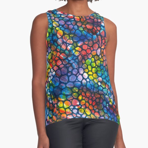 Opals - Dark Sleeveless Top