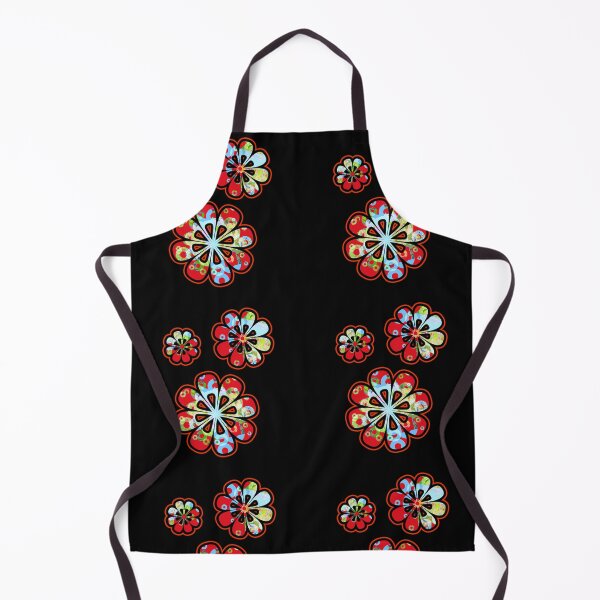 Item preview, Asian Floral in Black designed and sold by Sharon Schwalbe.