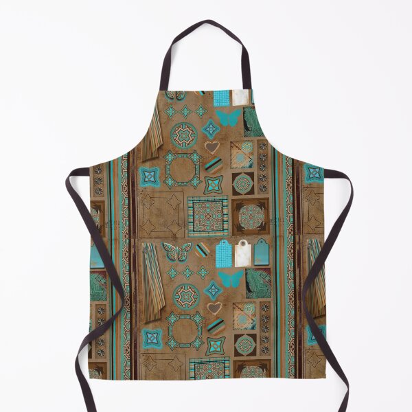 Item preview, Paper Bird Collection, Turquoise and Brown Tags designed and sold by Sharon Schwalbe.