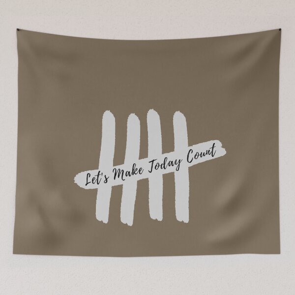 Item preview, Let's Make Today Count: motivational quote to beleive & follow our dreams designed and sold by AmazingEcraft.