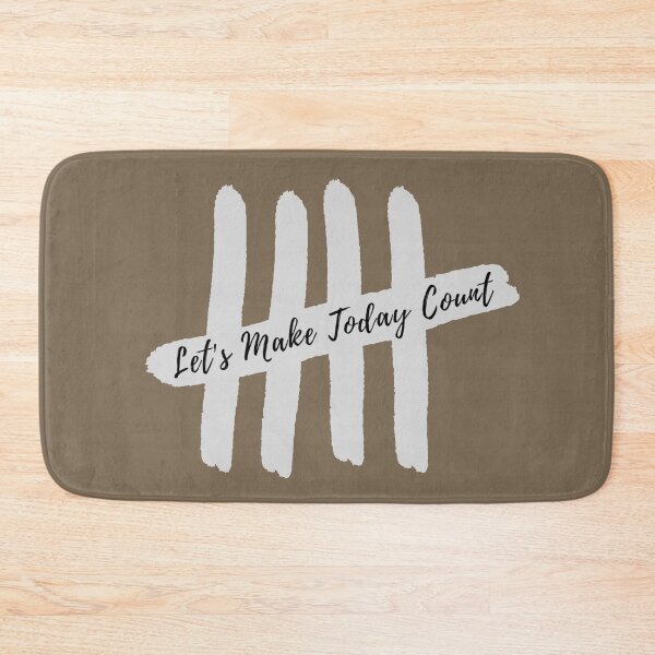 Item preview, Let's Make Today Count: motivational quote to beleive & follow our dreams designed and sold by AmazingEcraft.