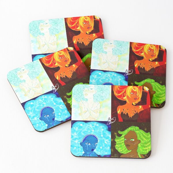 Item preview, The 4 Elementals designed and sold by naomi-rose-.