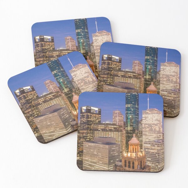 Item preview, Downtown Houston Skyline designed and sold by TexasProudFree.