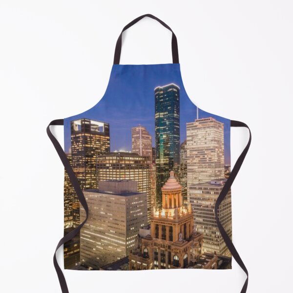 Artikelvorschau, Skyline der Innenstadt von Houston entworfen und verkauft von TexasProudFree.