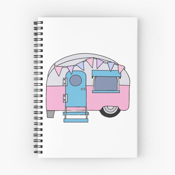 Item preview, cute tiny camper designed and sold by tehecaity.