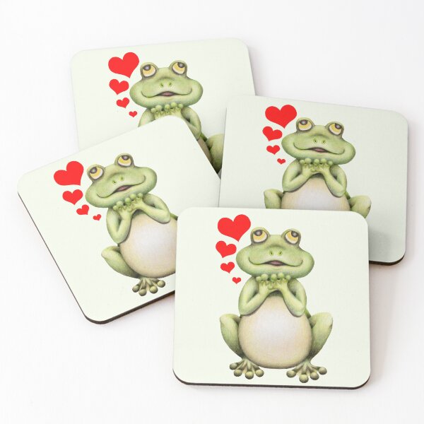 Artikelvorschau, Nette Froschliebe entworfen und verkauft von ironydesigns.