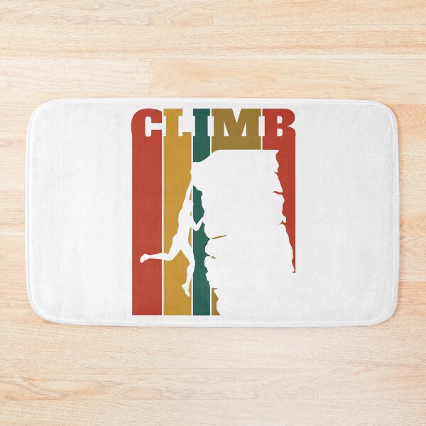 Item preview, Climb - Rock Climbing - Retro Vintage Style designed and sold by EstelleStar.