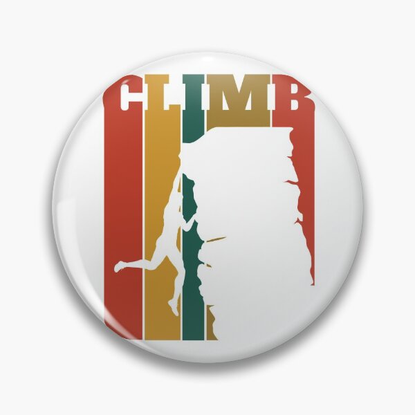 Item preview, Climb - Rock Climbing - Retro Vintage Style designed and sold by EstelleStar.