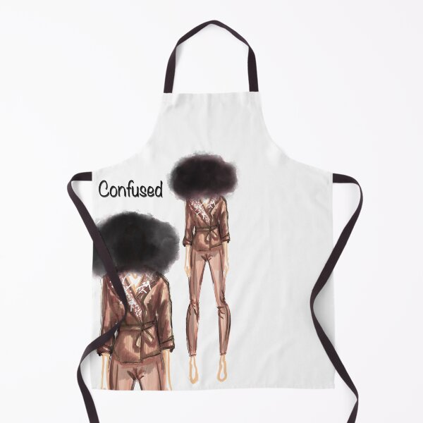 Item preview, fashion illustrate of confused title designed and sold by Lzdigitalstore.