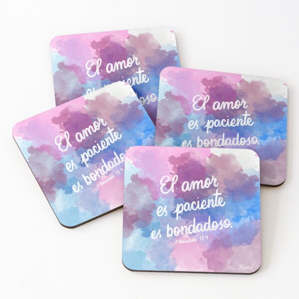 Item preview, El amor es paciente designed and sold by GraphicsbyNel.