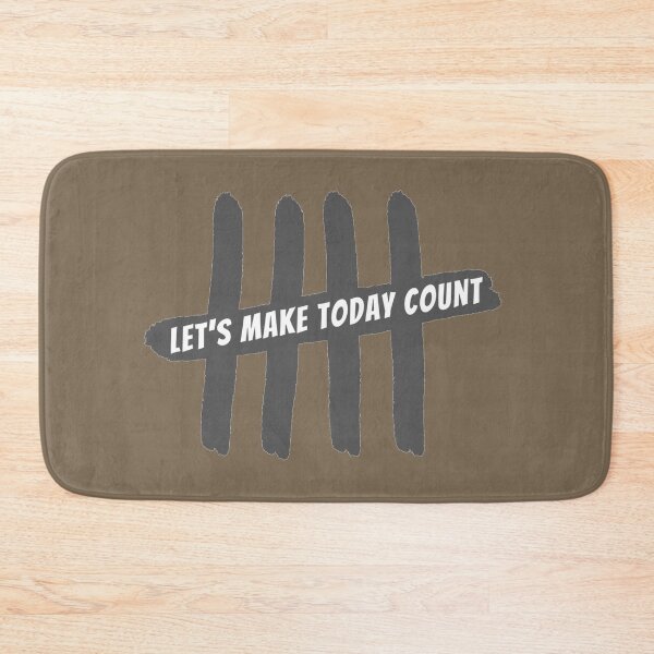 Item preview, Let's Make Today Count: motivational quote to beleive & follow our dreams designed and sold by AmazingEcraft.