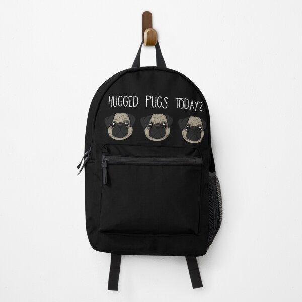 Item preview, Hugged Pugs Today? Black Pug Lover Perfect Gift Cute Dog Fawn designed and sold by acherriemae.