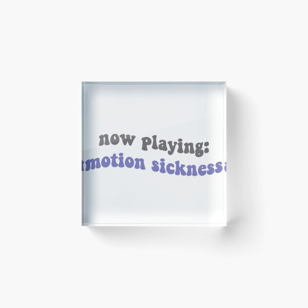 Item preview, now playing: motion sickness designed and sold by comingofage.