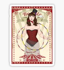 Roselle the hoop dancer Sticker