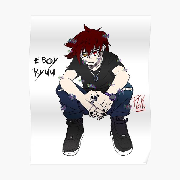 Eboy Ryuu Poster By Ryuukyoto Redbubble