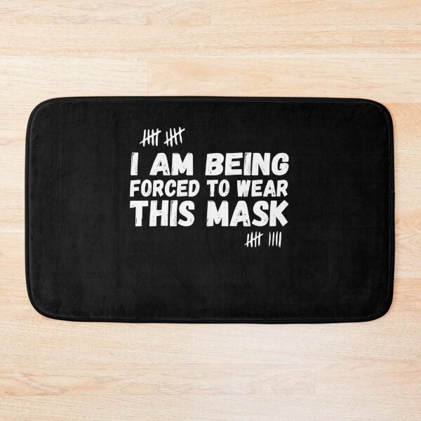Item preview, I Am Being Forced To Wear This Mask , facemask  designed and sold by CodingForTech.